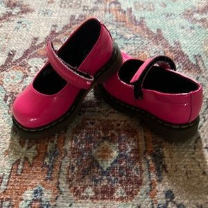 Hot pink Doc Marten Mary Janes